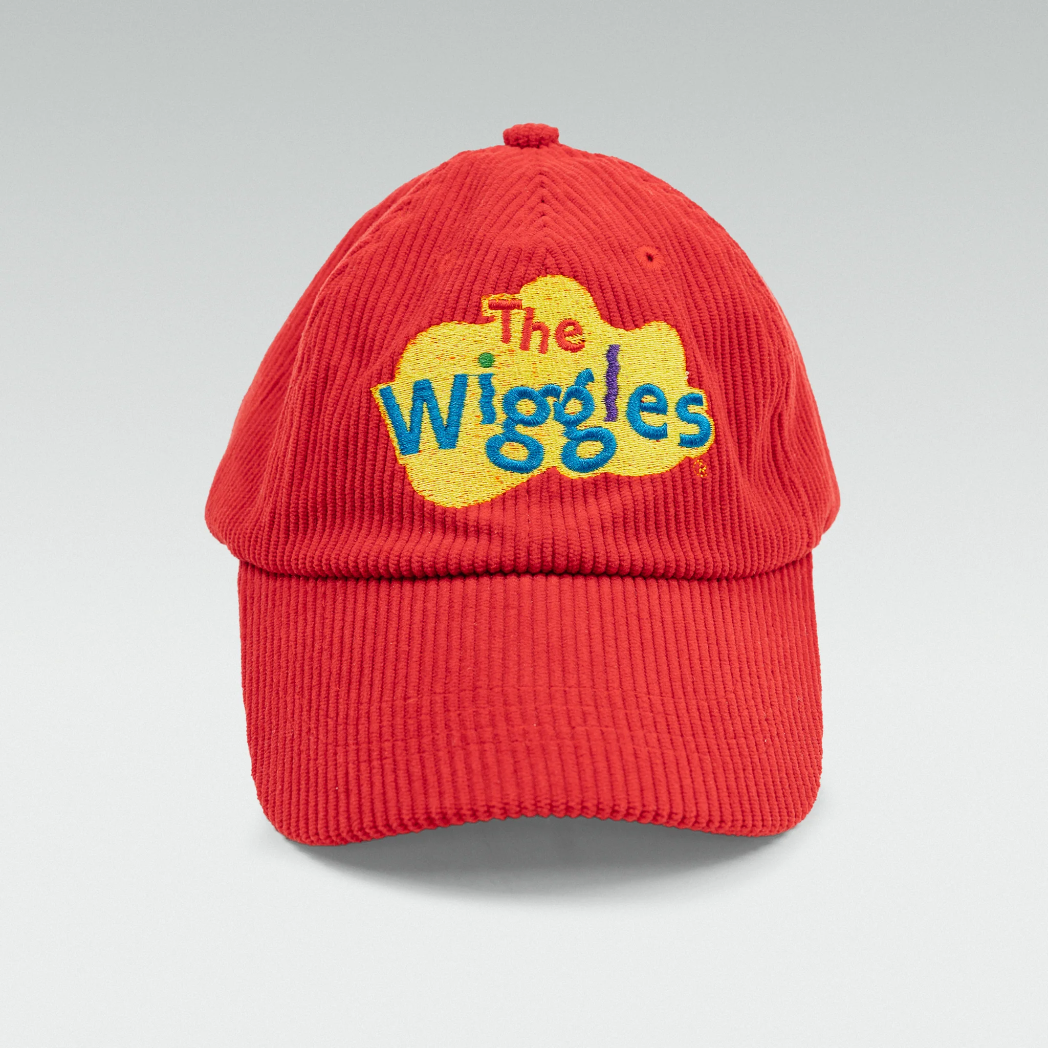 Red Childrens Corduroy Hat - Image 3