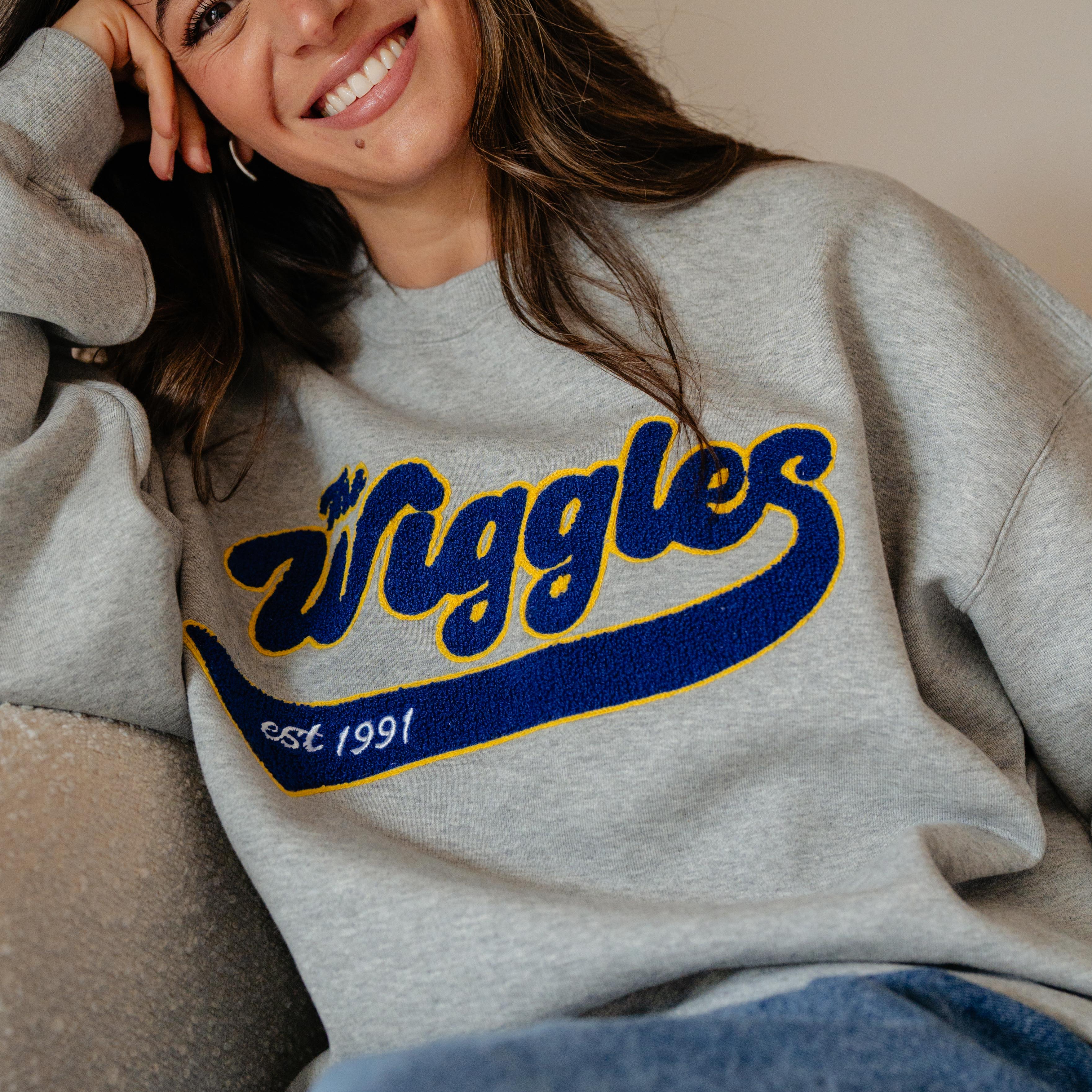 Wiggles Retro Crewneck - Grey - Image 3